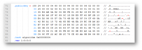 Dot NET Assemblies and Strong Name Signature