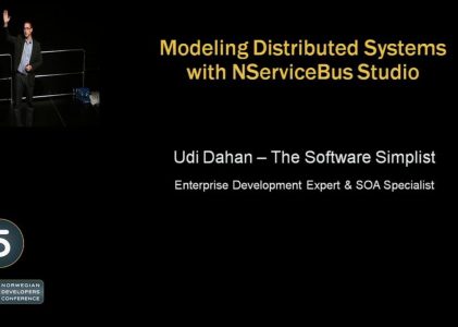 Modeling Distributed Systems with NServiceBus Studio