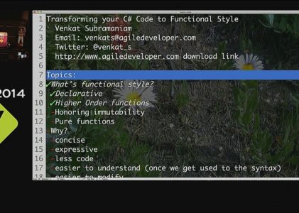 Transform Your C# Code to Functional Style