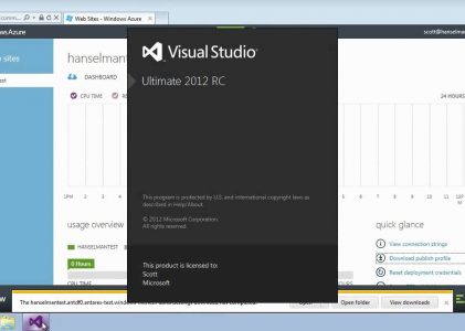 Windows Azure with .NET and Visual Studio