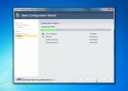 Configuring Team Foundation Server 2010
