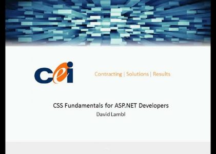 CSS Fundamentals for ASP.NET Developers